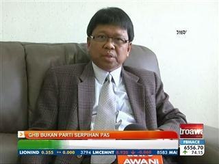 GHB bukan parti serpihan PAS