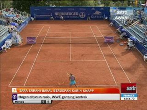 Sara Errani bakal berdepan Karin Knapp