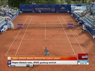 Sara Errani bakal berdepan Karin Knapp