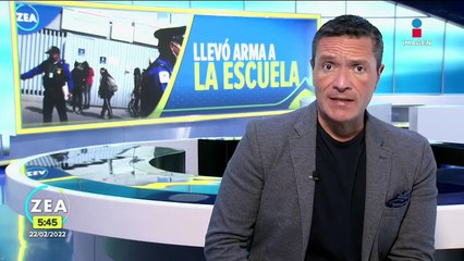 Estudiante ingresa pistola a escuela y se dispara en la mano