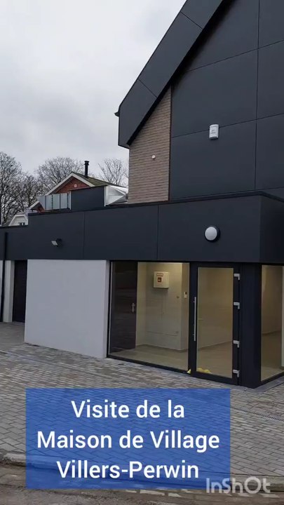 Visite de la nouvelle maison de village de Villers-Perwin