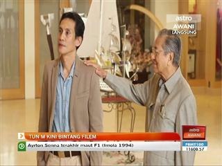 Tun Mahathir kini bintang filem
