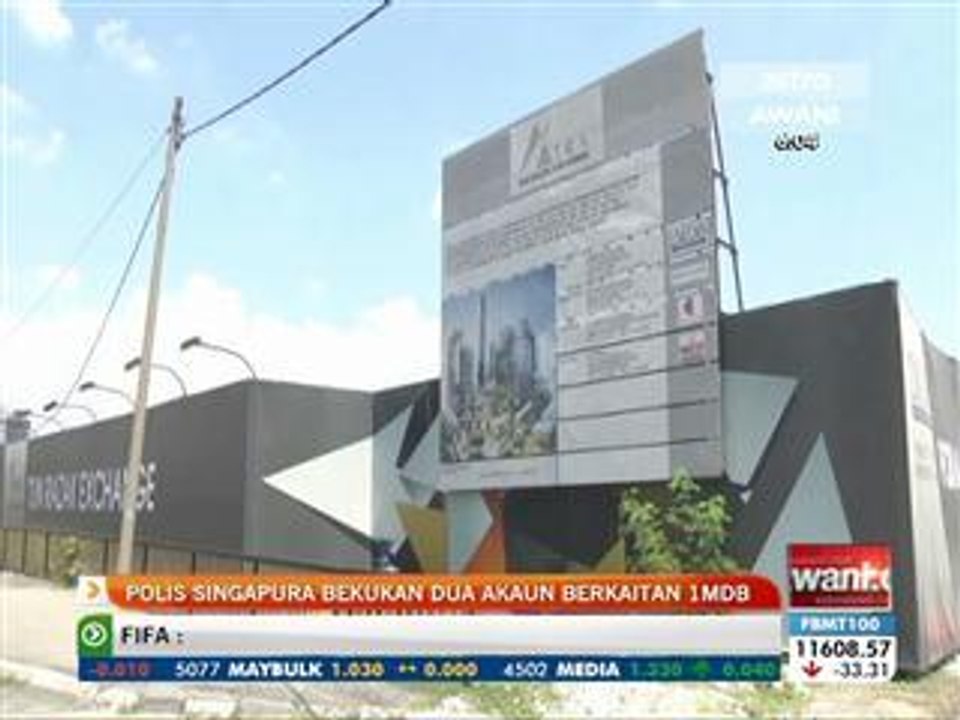 Polis Singapura bekukan dua akaun berkaitan 1MDB