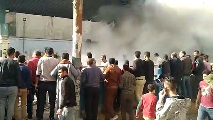 إصابة 8 أشخاص فى حريق محطة بنزين بالدقهلية.. والسيطرة على النيران