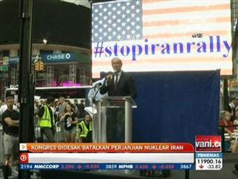 Kongres didesak batalkan perjanjian nuklear Iran