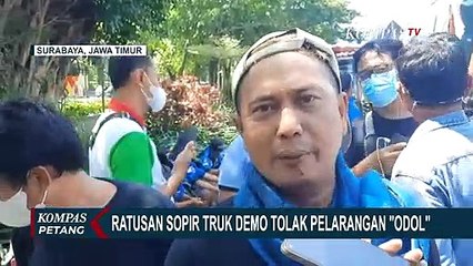 Ratusan Sopir Tolak Kebijakan ODOL di Jawa Timur