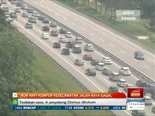 JKJR nafi kempen keselamatan jalan raya gagal