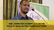 IEBC addresses journalists on the role of the media in the coming elections