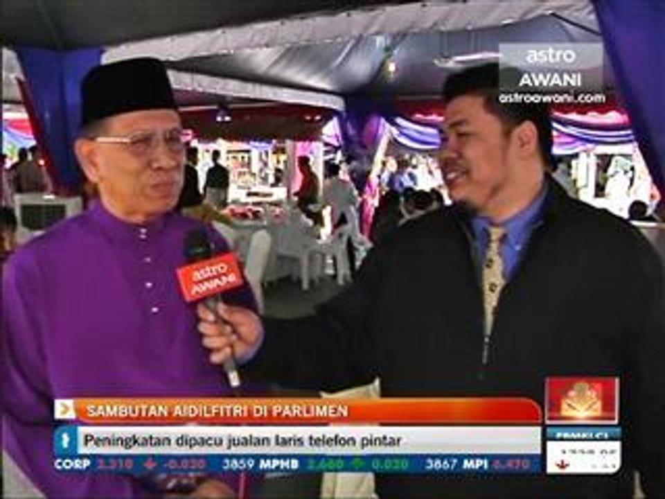 Sambutan Aidilfitri di Parlimen