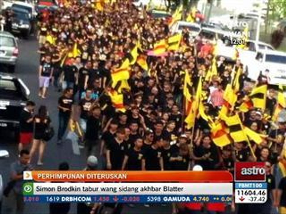Perhimpunan Sarawak For Sarawakian (S4S) tetap...