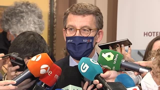 Feijóo: Todos debemos estar a la altura de las circunstancias y tomar decisiones, yo entre ellos