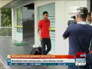 Razman Roslan akhirnya melapor diri