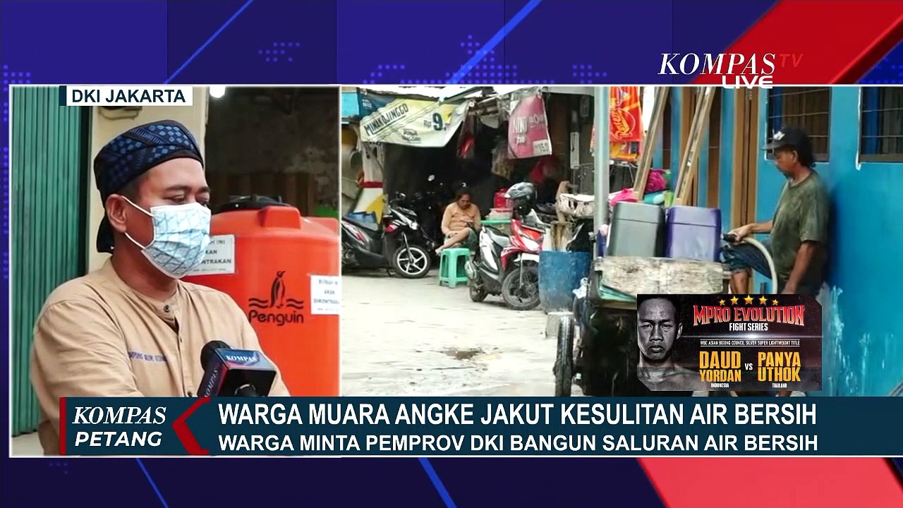 Krisis Air Bersih, Warga Muara Angke Demo Gubernur Anies Baswedan