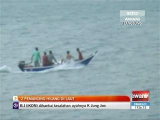 2 pemancing hilang di laut