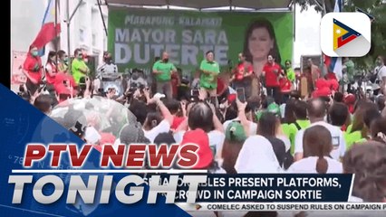 Download Video: Mayor Sara campaigns in Batangas | via Mela Lesmoras