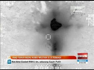 Iraq terus bedil kubu militan IS di Ramadi