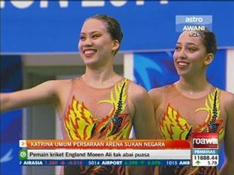 Katrina Ann umum persaraan arena sukan negara