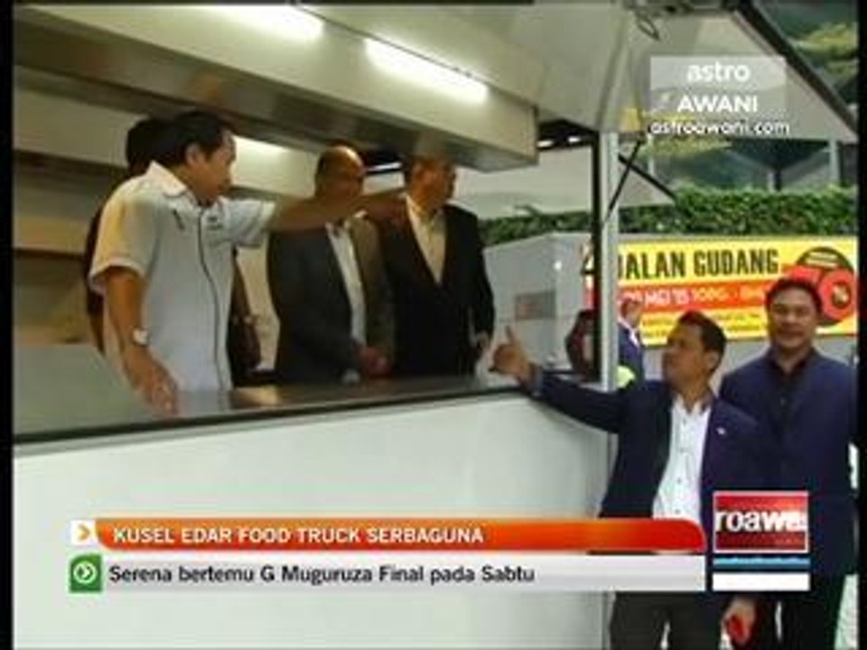 Kusel edar food truck serbaguna