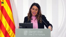 La portaveu del Govern, Patrícia Plaja, diu que hores d'ara es preveu celebrar Consell Executiu el 8-M i que l'executiu 