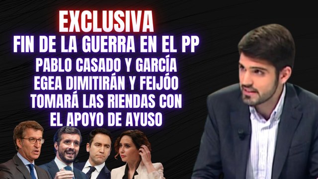 EXCLUSIVA | Casado y Egea renunciarán y Feijóo asumirá las riendas del PP con el apoyo de Ayuso