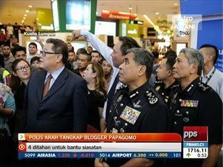Polis arah tangkap blogger Papagomo