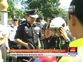 Pemanatauan 39 lokasi panas kemalangan dan pecah rumah