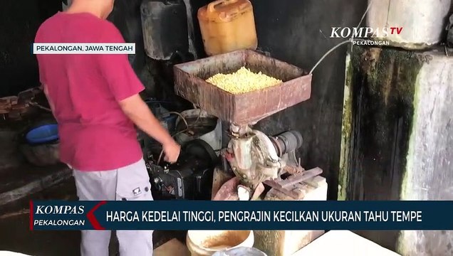 Harga Kedelai Tinggi, Perajin Tahu Tempe Siasati Ukuran