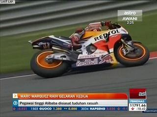 Marc Marquez raih gelaran kedua