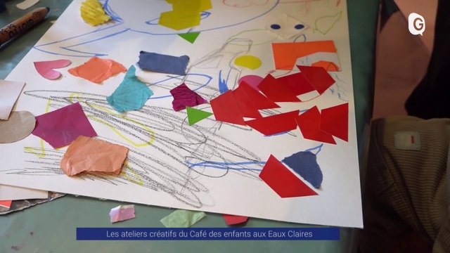 Reportage - Ateliers créatifs au Café des enfants