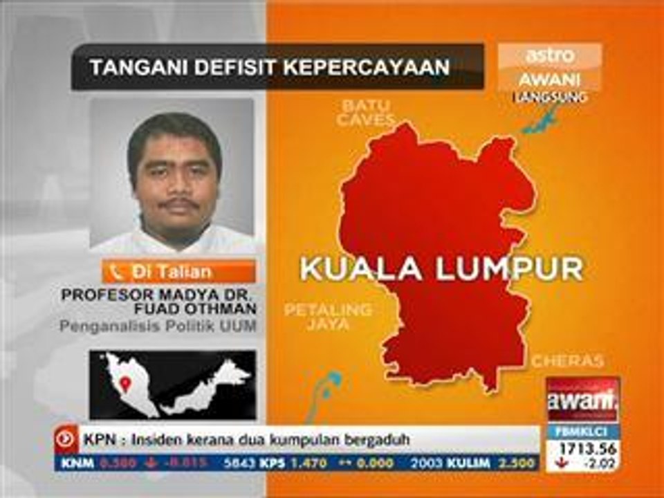 Tangani defisit kepercayaan