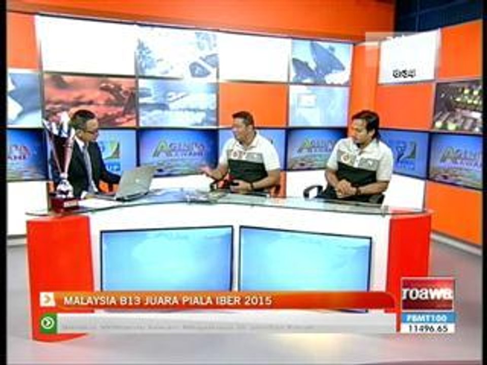 Malaysia B13 juara Piala Iber 2015