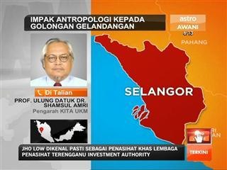 Impak antropologi kepada golongan gelandangan