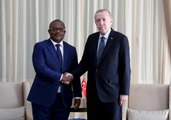 Cumhurbaşkanı Erdoğan Gine Bissau Cumhurbaşkanı Sissoco ile görüştü