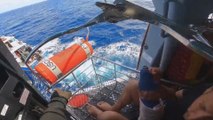 Guardacostas rescatan a hombre de 51 años que fue mordido por un tiburón en Miami