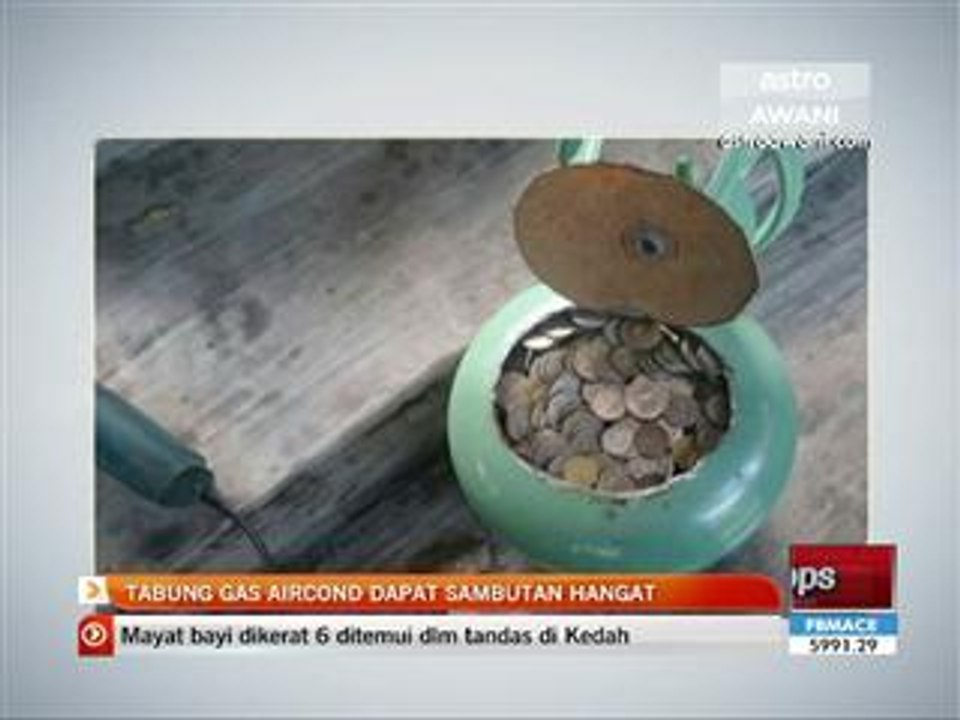 Tabung gas aircond dapat sambutan hangat