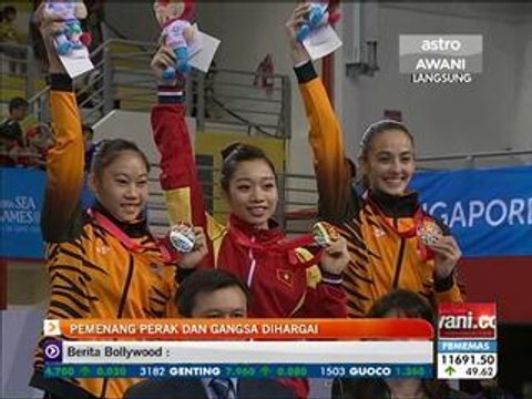 Pemenang atlet perak dan gangsa dihargai