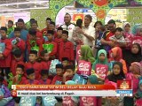 TESCO bawa anak yatim beli belah baju raya