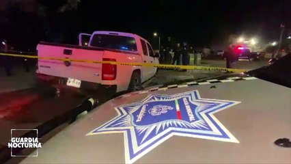 Tres sujetos en estado de ebriedad destruyeron la camioneta de su «patrón» tras una persecusion