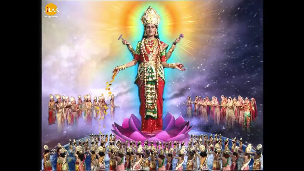 रामानंद सागर कृत जय महालक्ष्मी भाग 1 | Jai Mahalaxmi Full Episode 1 | माता लक्ष्मी की कथा का वर्णन रामानन्द सागर जी द्वारा | Tilak