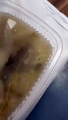 Insectos en la comida del catering de Arcasa para el Hospital del Vall d'Hebron