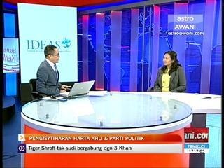 Pengisytiharan harta ahli & parti politik