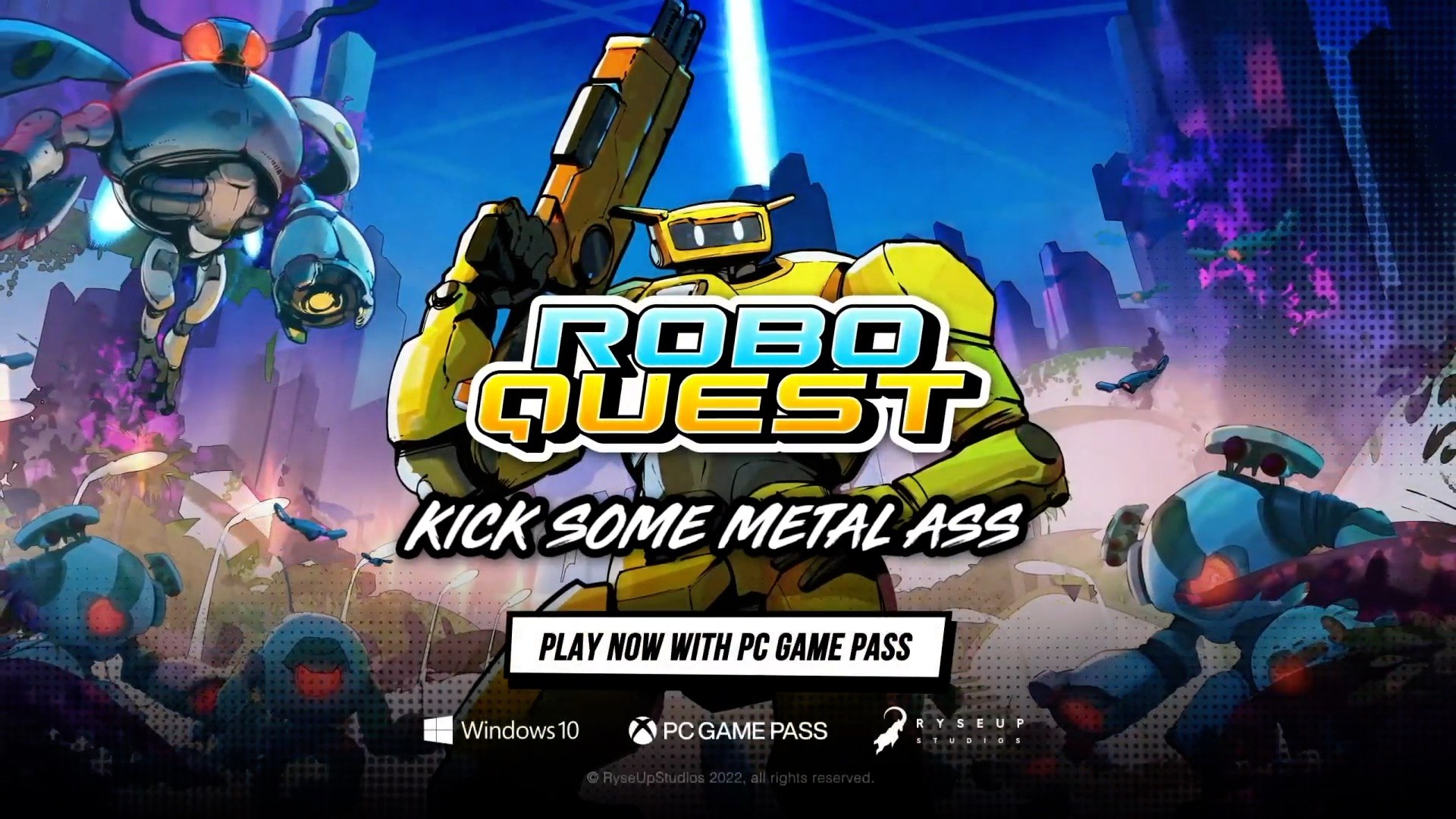 ⁣Roboquest PC Game Pass Launch