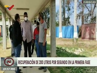 Caracas | Planta potabilizadora La Guairita alcanzará 600 litros de agua por segundo
