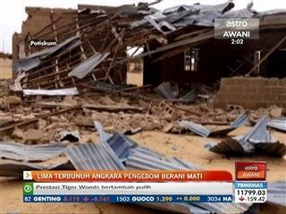 Lima terbunuh angkara pengebom berani mati