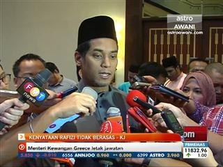 Kenyataan Rafizi tidak berasas - KJ