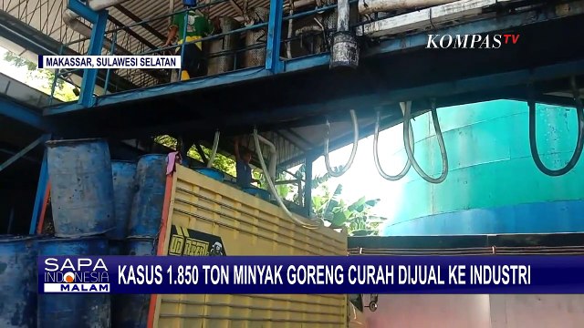 1.850 Ton Minyak Goreng Curah Dijual ke Industri di Makassar!
