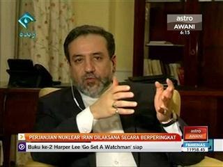 Perjanjian nuklear Iran dilaksana secara berperingkat