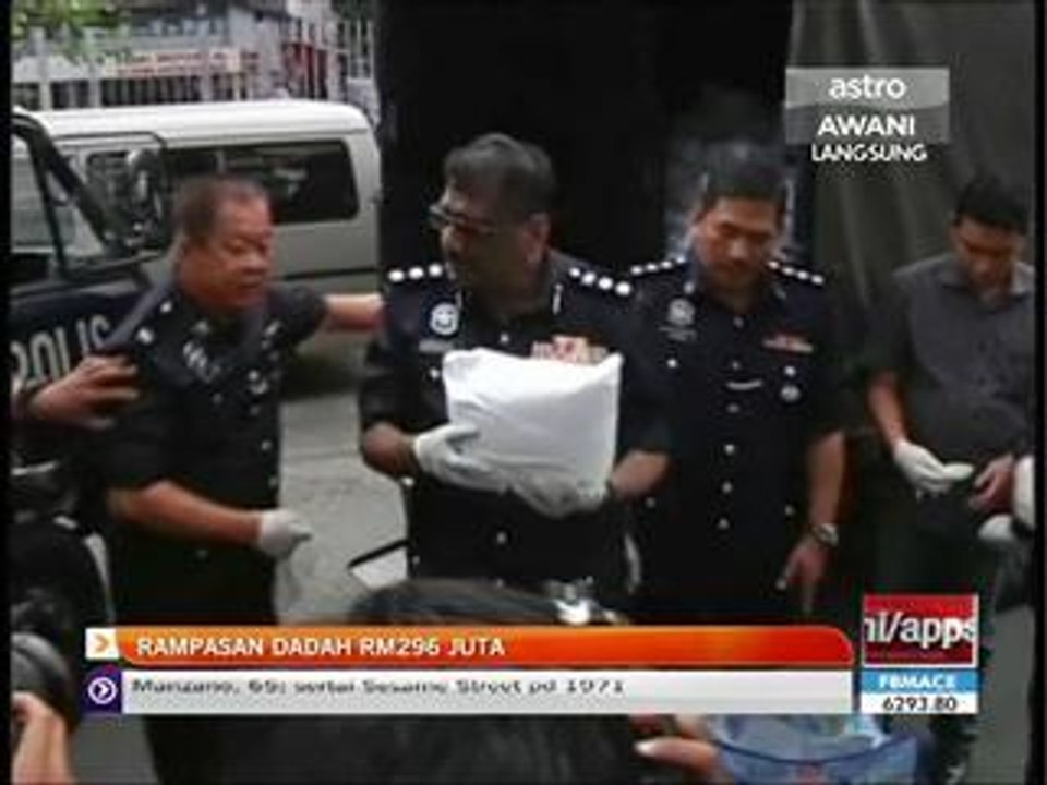 Polis sentul bongkar stor dadah
