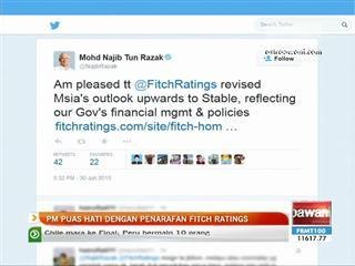 PM puas hati dengan penarafan Fitch Rating