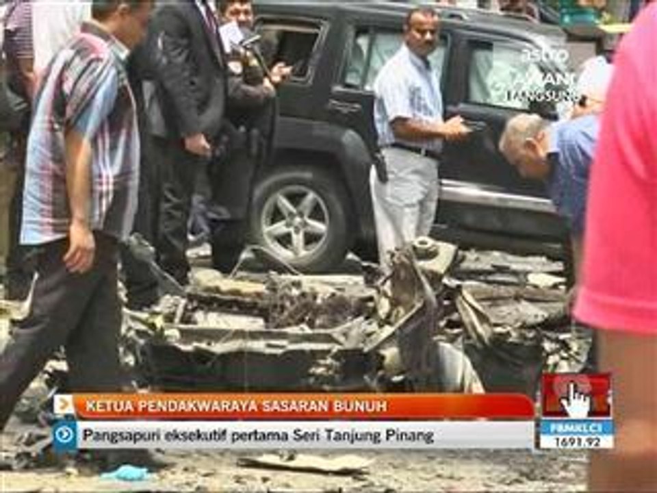 Ketua pendakwaraya sasaran bunuh